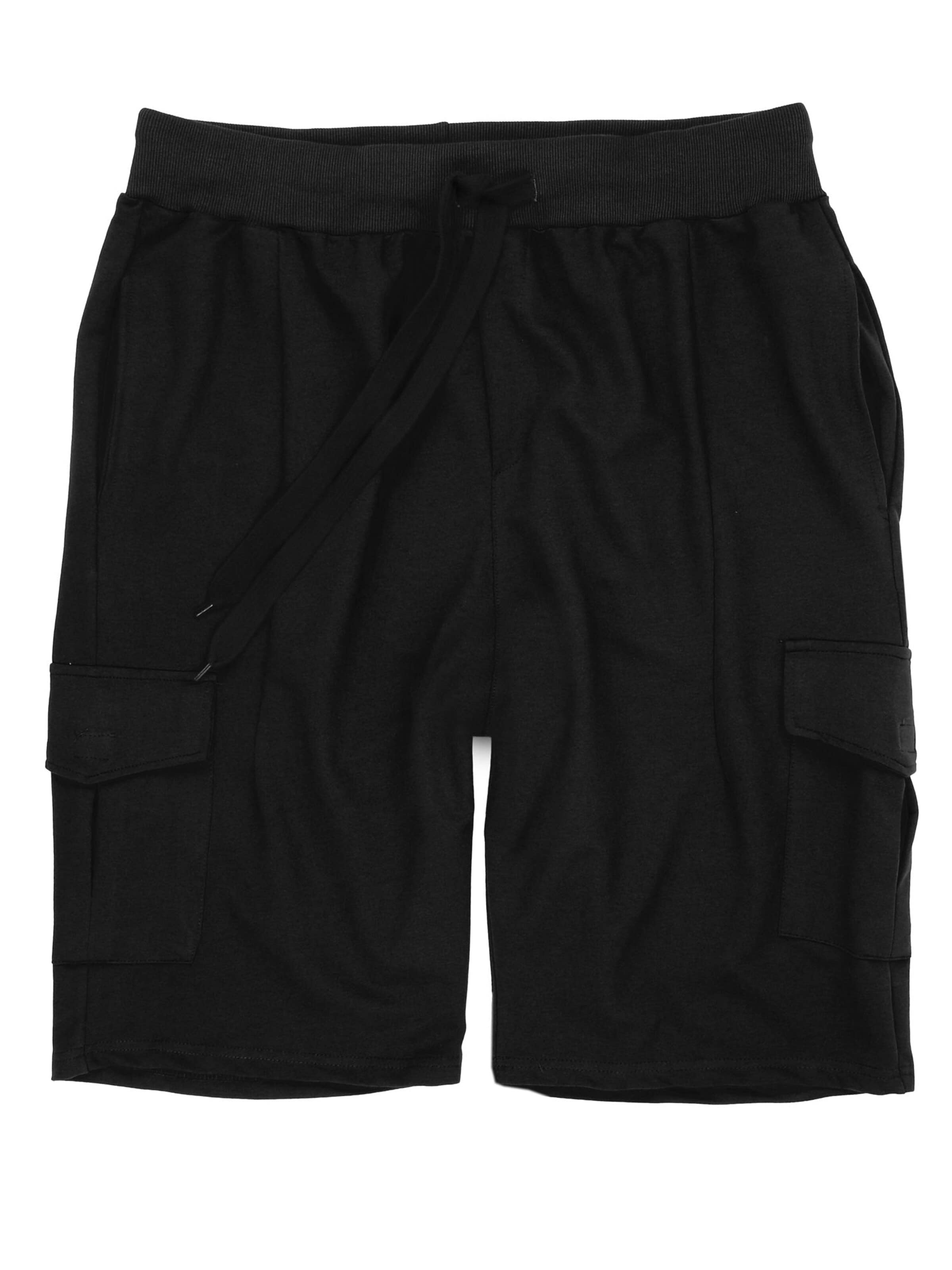 Lavecchia Loosefit Housut 'LV-2011' värissä musta: etupuoli