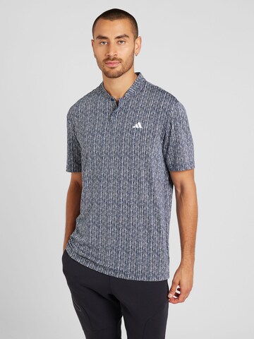 Maglia funzionale di ADIDAS GOLF in blu: frontale