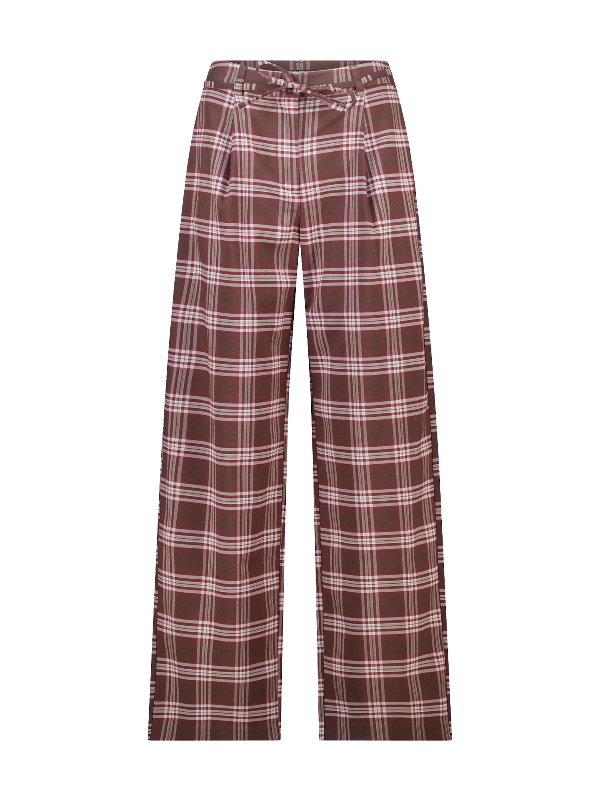America Today Regular Trousers in Red: front