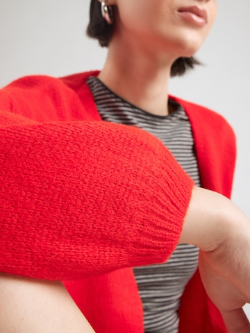 Geacă tricotată 'Vi44vien' de la Hailys pe roșu