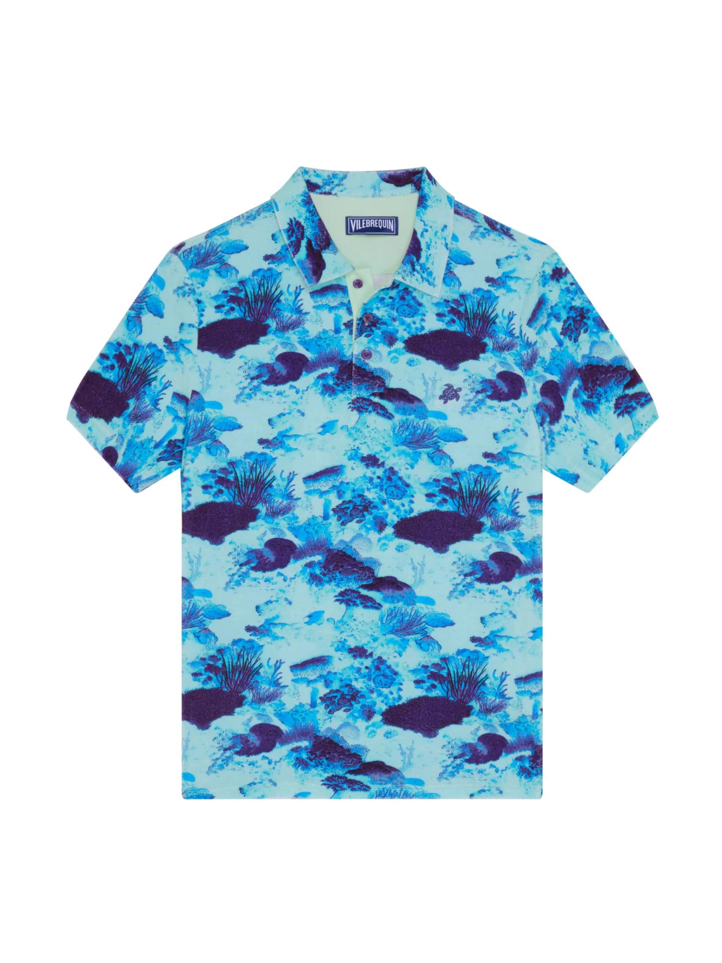 Vilebrequin Shirt in Blauw: voorkant