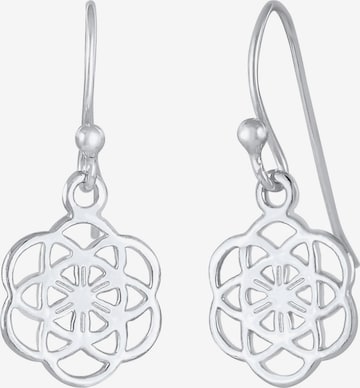 Boucles d'oreilles Nenalina en argent : devant