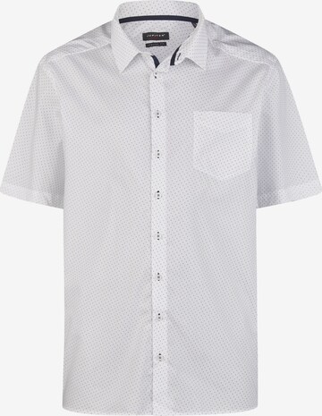 Coupe regular Chemise business JUPITER en blanc : devant