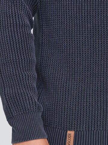 INDICODE JEANS Trui ' IDRocklyn ' in Blauw
