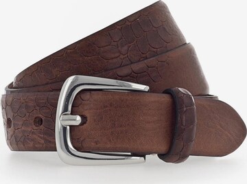 b.belt Handmade in Germany Belt 'Charlisa' in Brown: front