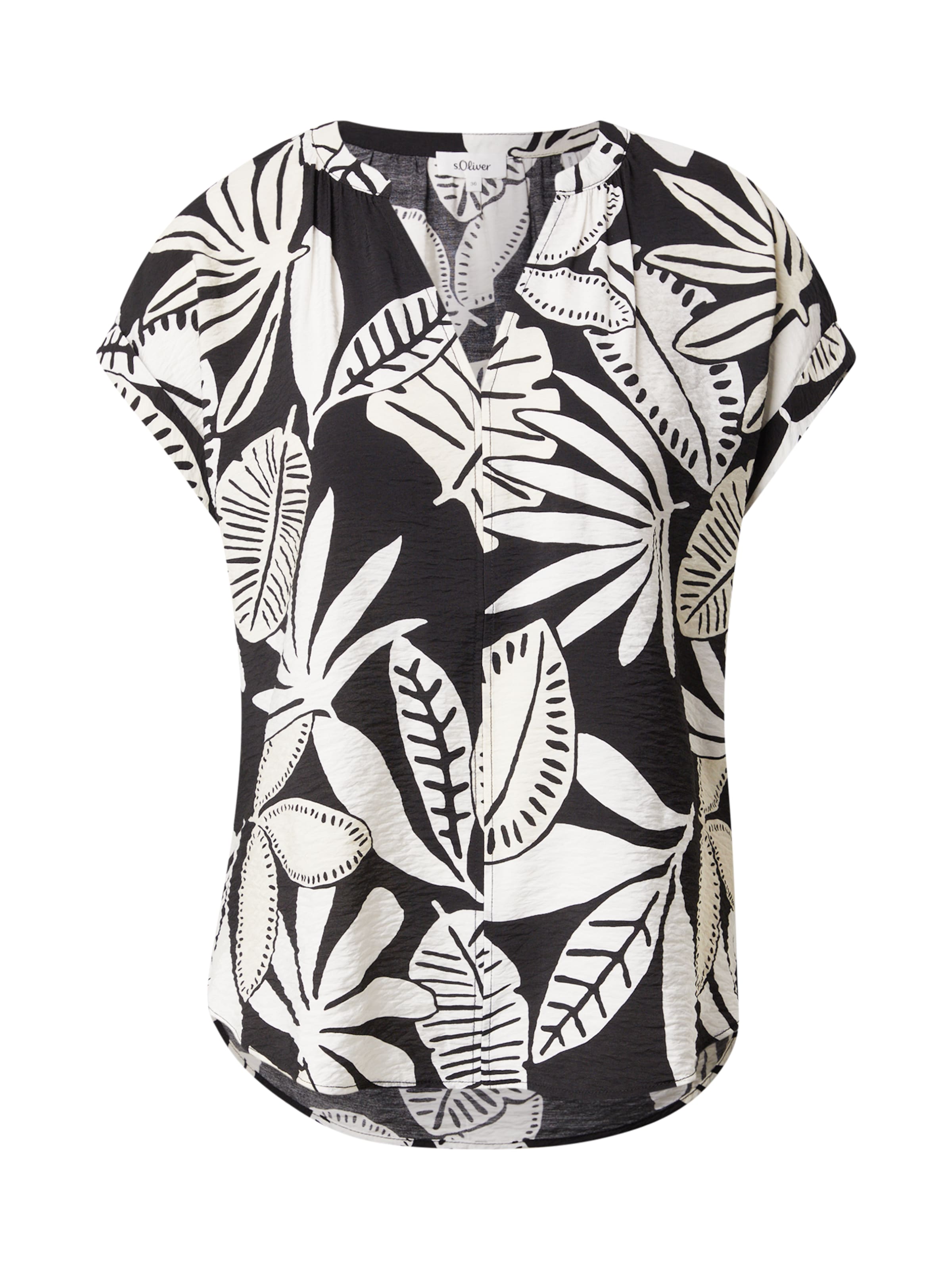 Chemisier s.Oliver en noir : devant