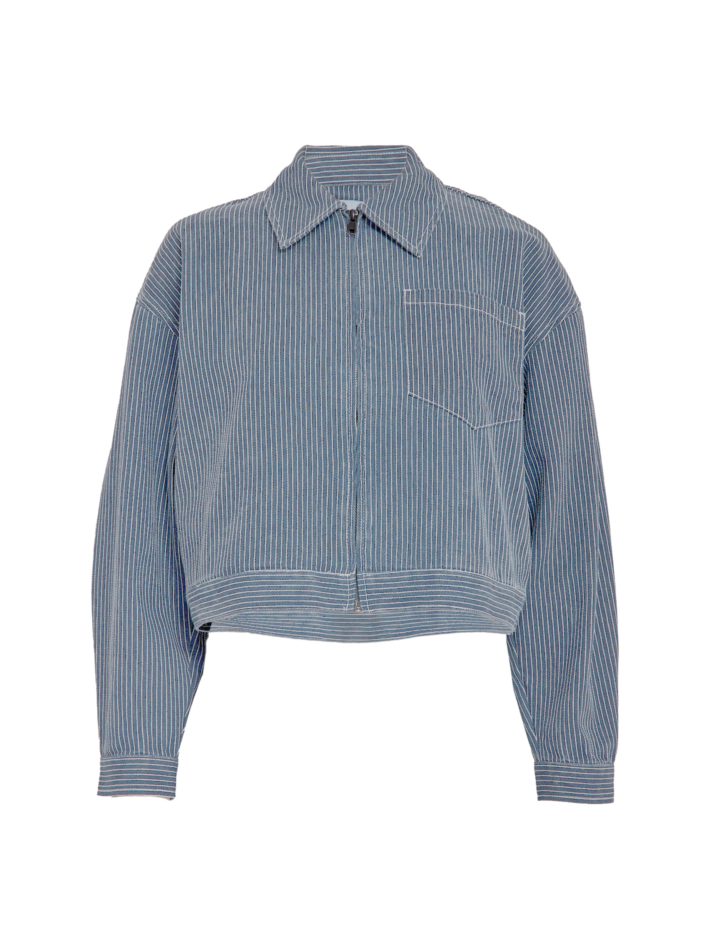 minus Jacke 'Channi' in Blau: Vorderseite