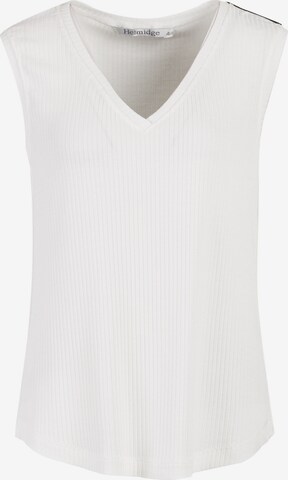 HELMIDGE Top in White: front