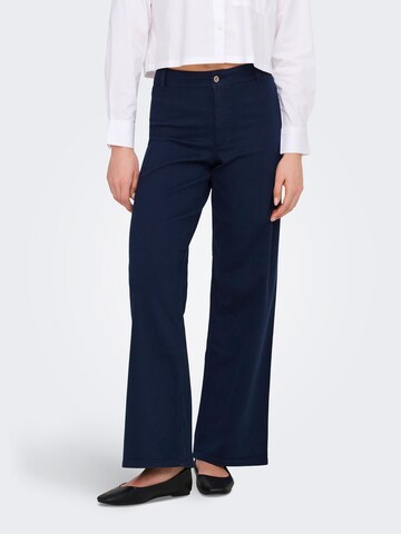 JDY Loose fit Pants 'JDYIRIS' in Blue