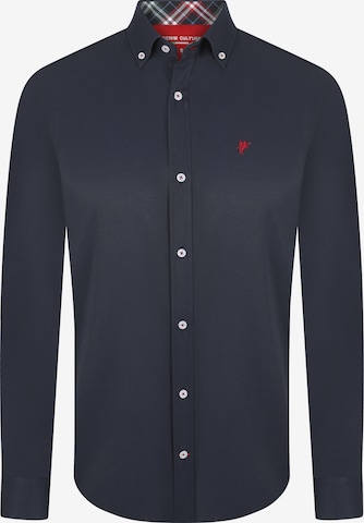 Chemise 'Abel' DENIM CULTURE en bleu : devant