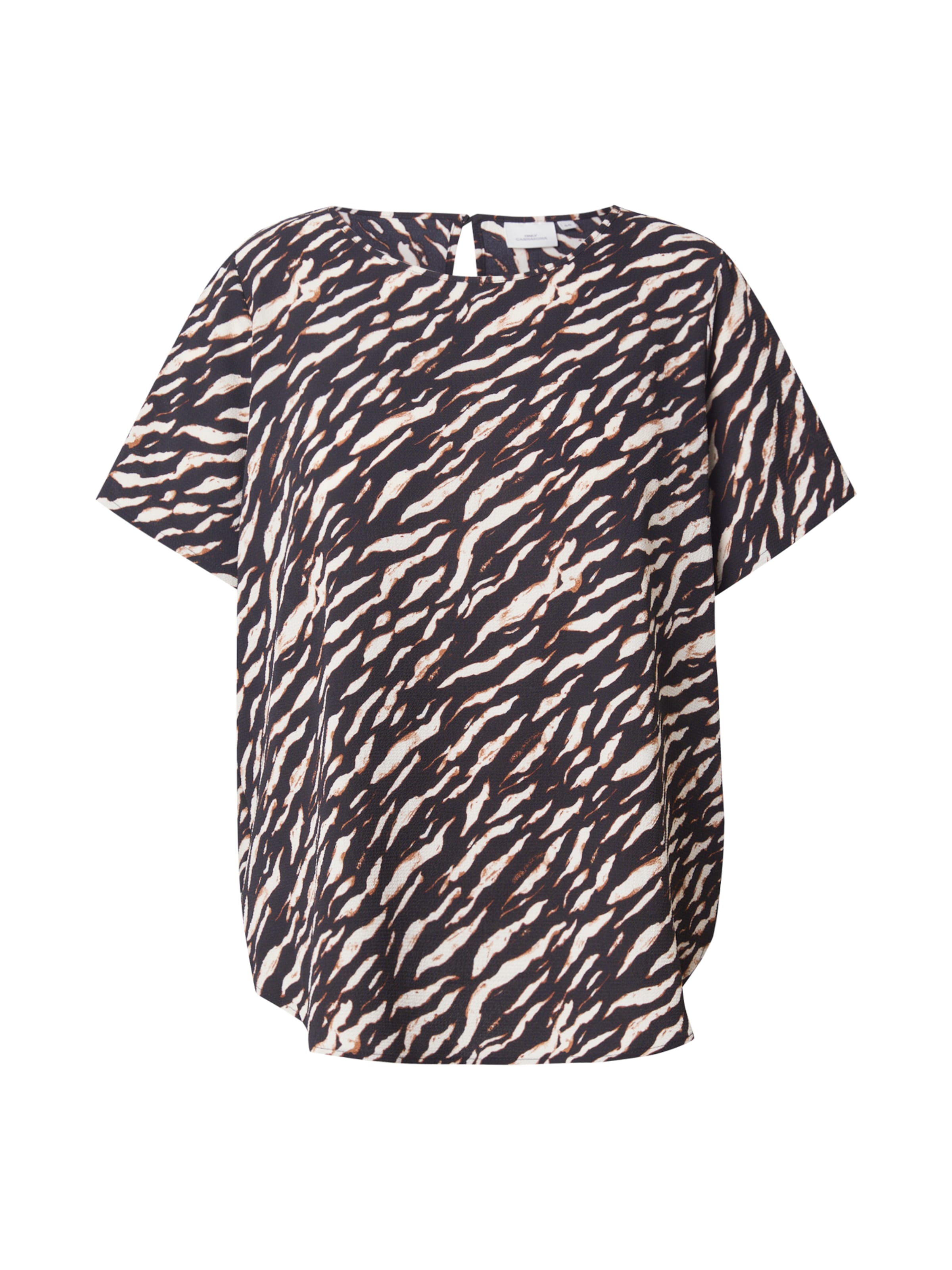 ONLY Carmakoma Blouse 'CARVica' in Black: front