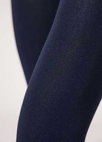 CALZEDONIA Strumpfhose 'THERMO' in Blau