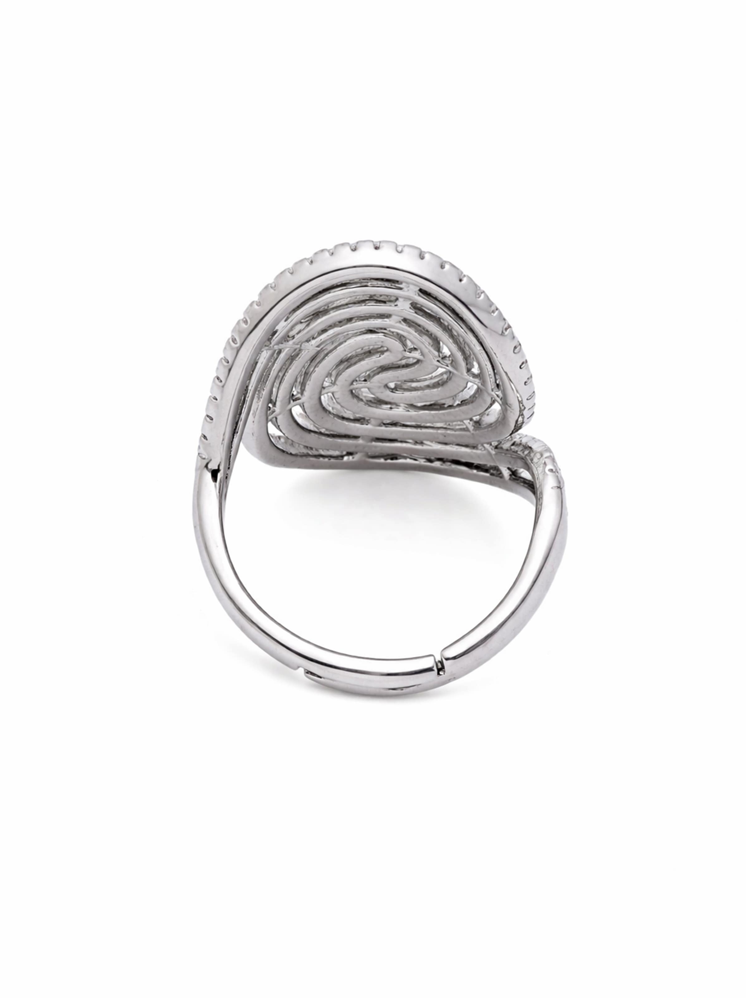 Bague 'Serelya' AVANT-GARDE PARIS en argent