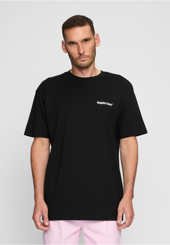 Forgotten Faces Shirt in Schwarz: Vorderseite