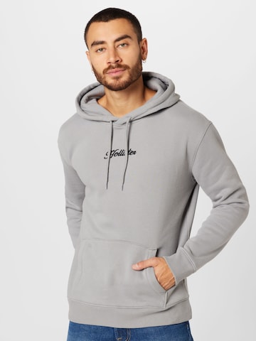 HOLLISTER Sweatshirt in Grey: front