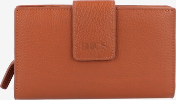 Bric's Wallet in Brown: front