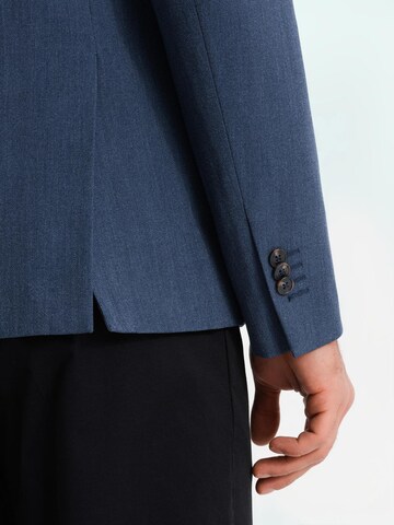 Ombre Regular fit Business blazer 'OM-BLZB-0135' in Blue