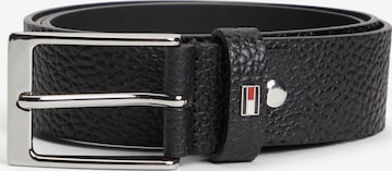 TOMMY HILFIGER Gürtel 'LAYTON' in Schwarz: Vorderseite