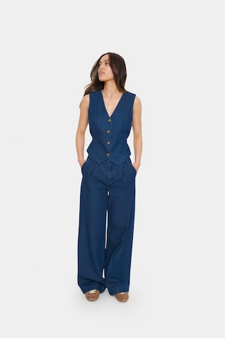 SAINT TROPEZ - Chaleco 'JaclynSZ' en azul
