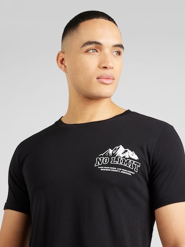 Key Largo Shirt 'MT NO LIMIT' in Black