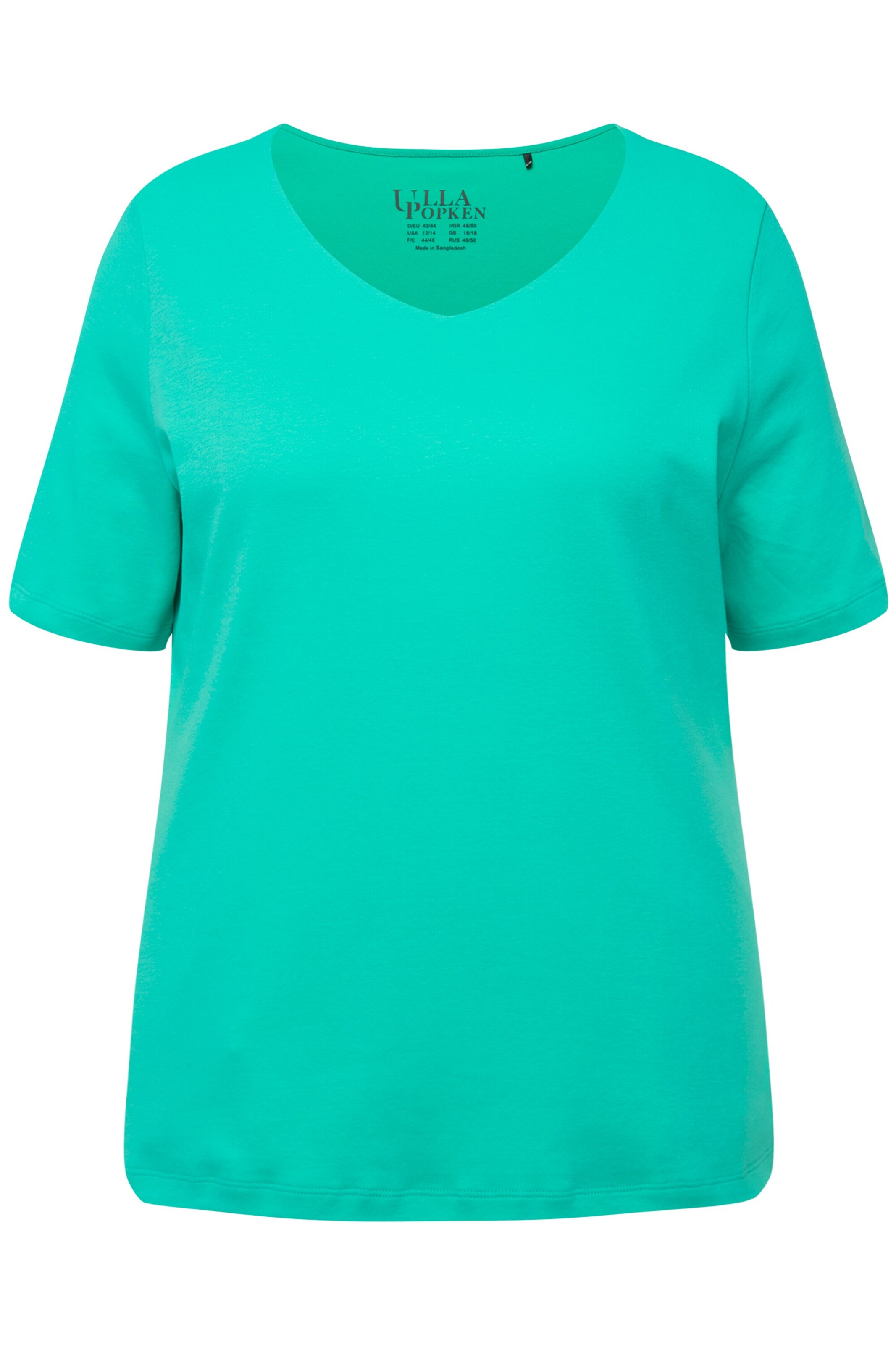 Ulla Popken Shirt in Grün: Vorderseite