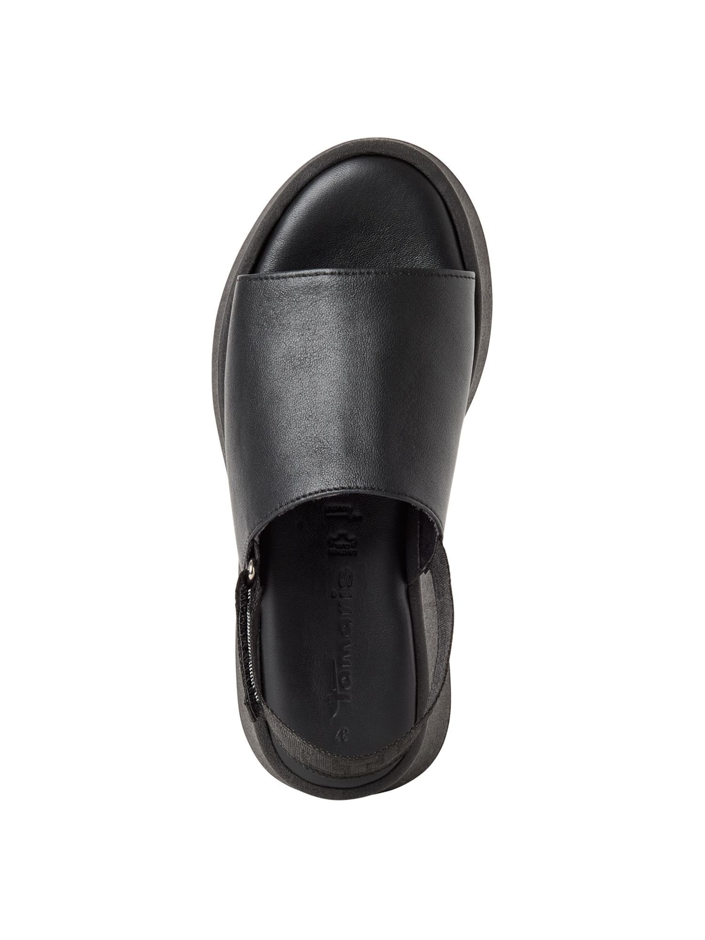 Sandales Tamaris en noir