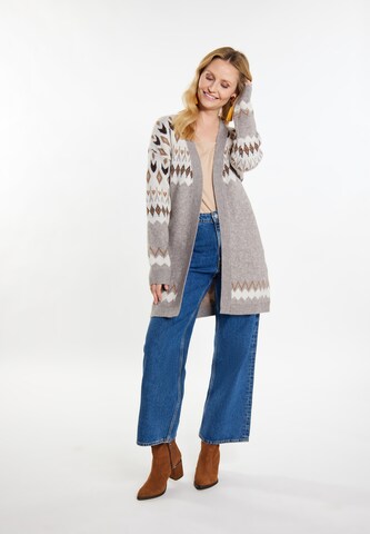 usha FESTIVAL Knit cardigan in Grey