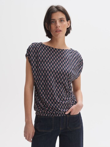 OPUS - Blusa 'Sekadi' en azul: frente