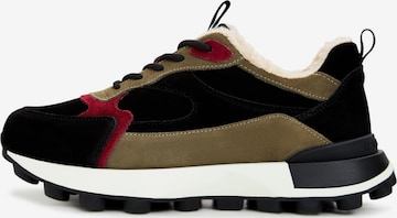 CESARE GASPARI Sneakers in Mixed colors: front