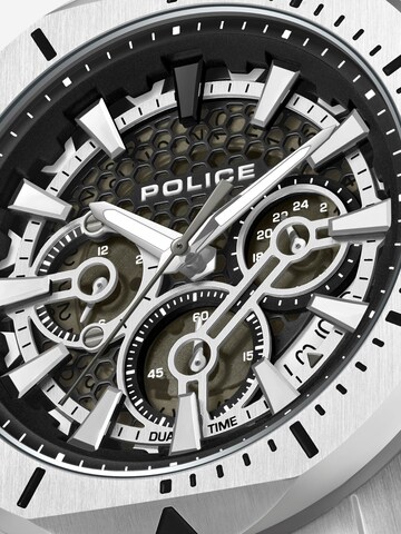 POLICE Analoog horloge 'Electrical' in Zilver