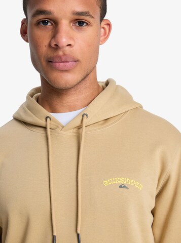 QUIKSILVER Sweatshirt in Yellow