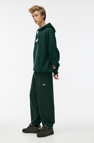 Pull&Bear Tapered Hose in Grün