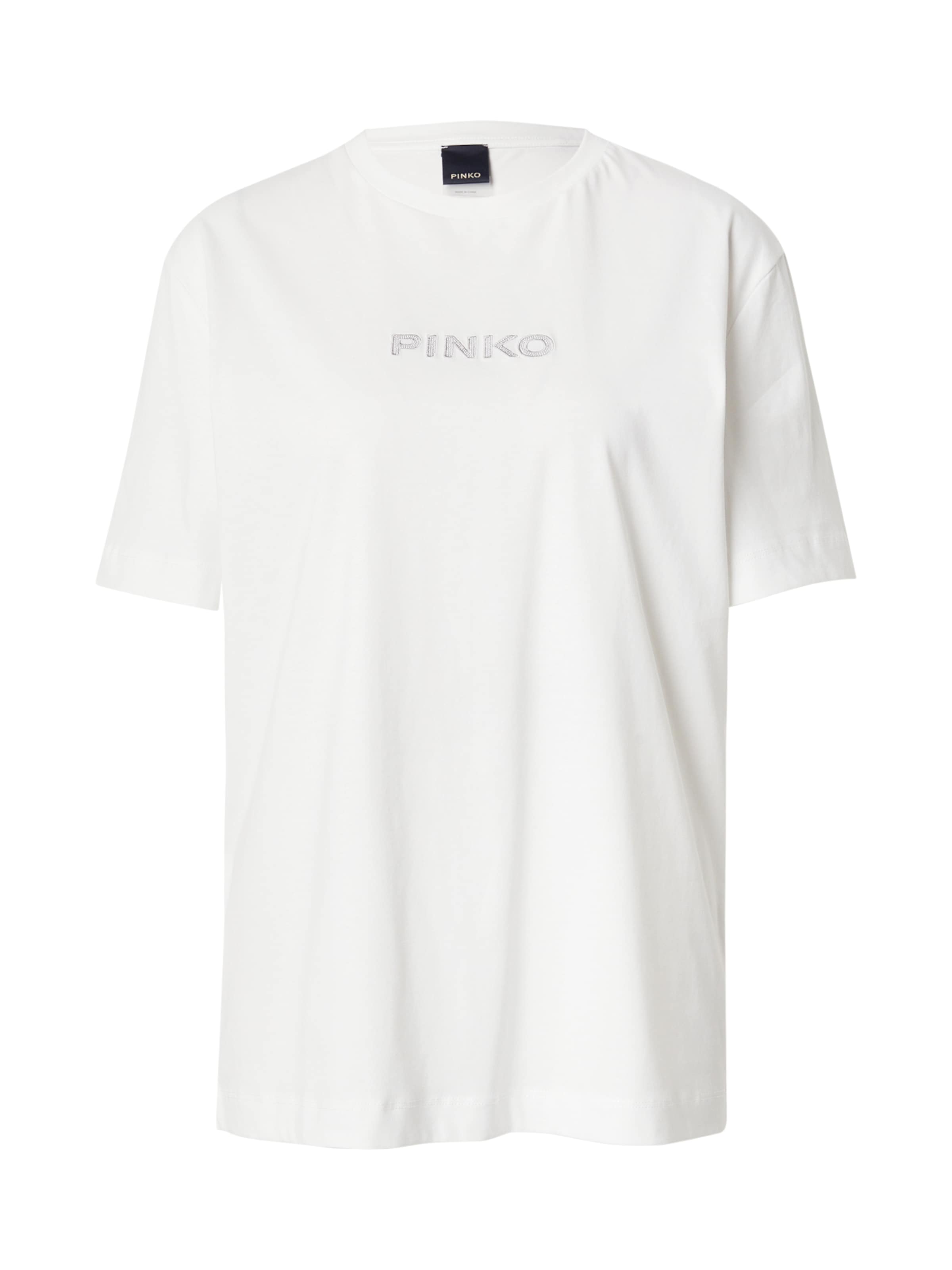 PINKO Shirt 'STREPITOSO' in White: front