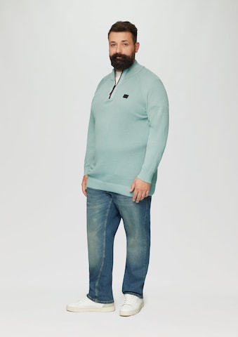 Pull-over s.Oliver Men Big Sizes en vert