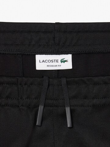 LACOSTE Regular Pants in Black