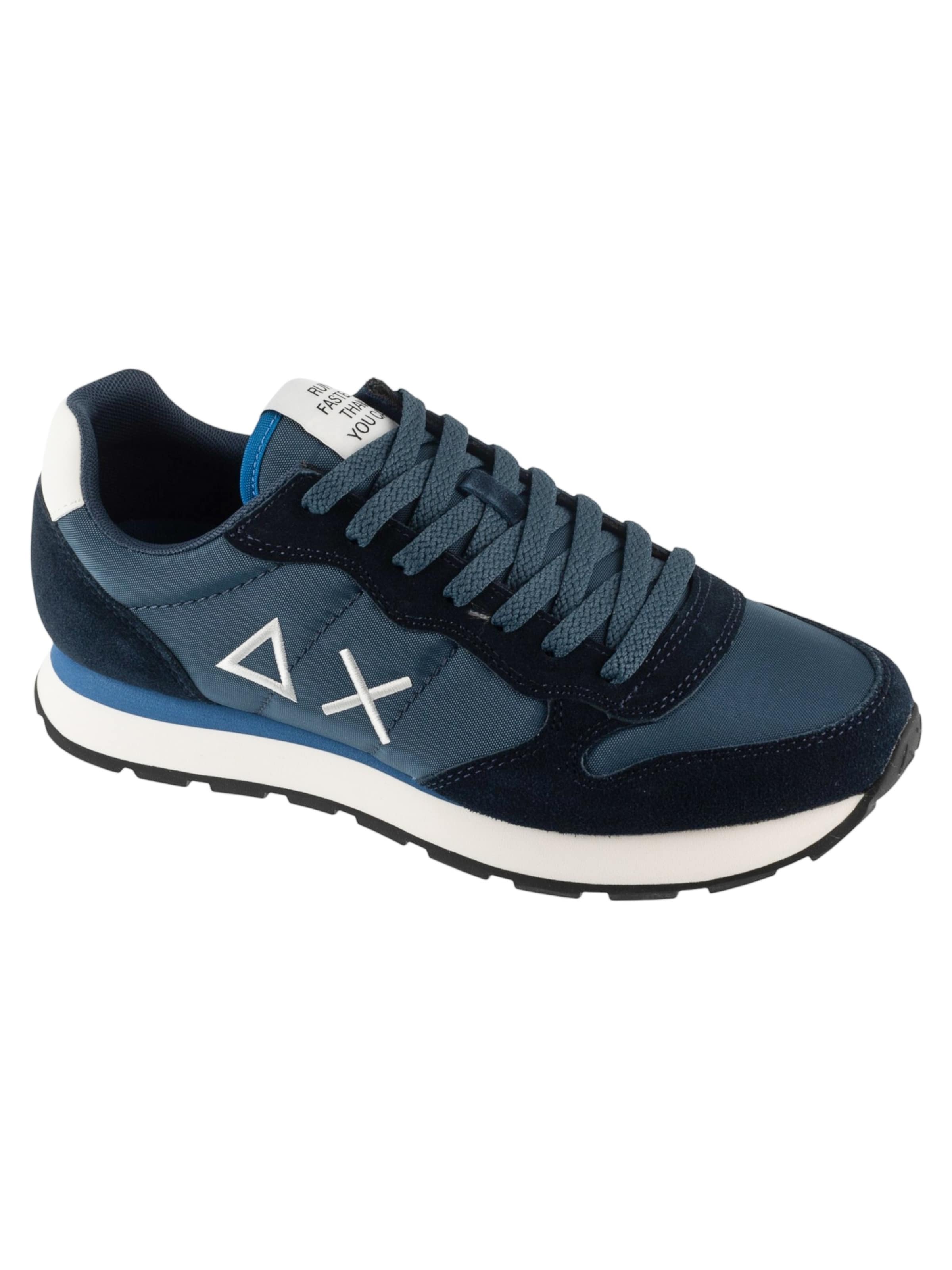 SUN68 Sneakers 'SUN68 Tom Solid' in Blue: front