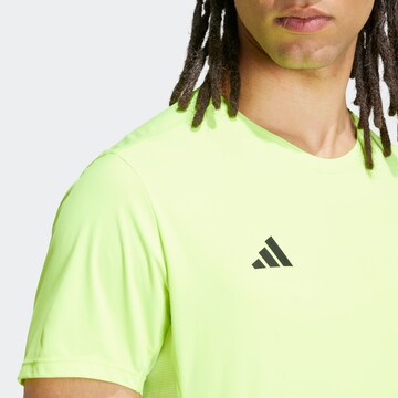ADIDAS PERFORMANCE Funkční tričko 'Adizero Essentials' – zelená