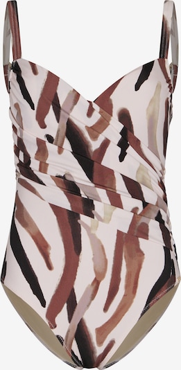 Pastunette Shapingbadeanzug 'Swimsuit' in S-M/C in beige, Produktansicht