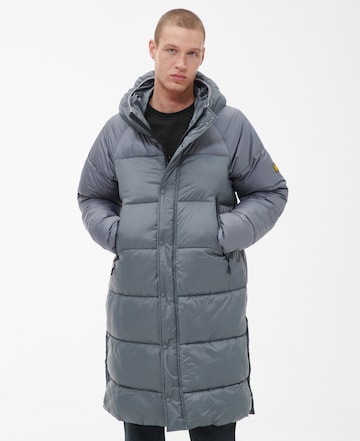 Barbour International Zimný kabát 'Hoxton' - Sivá: predná strana
