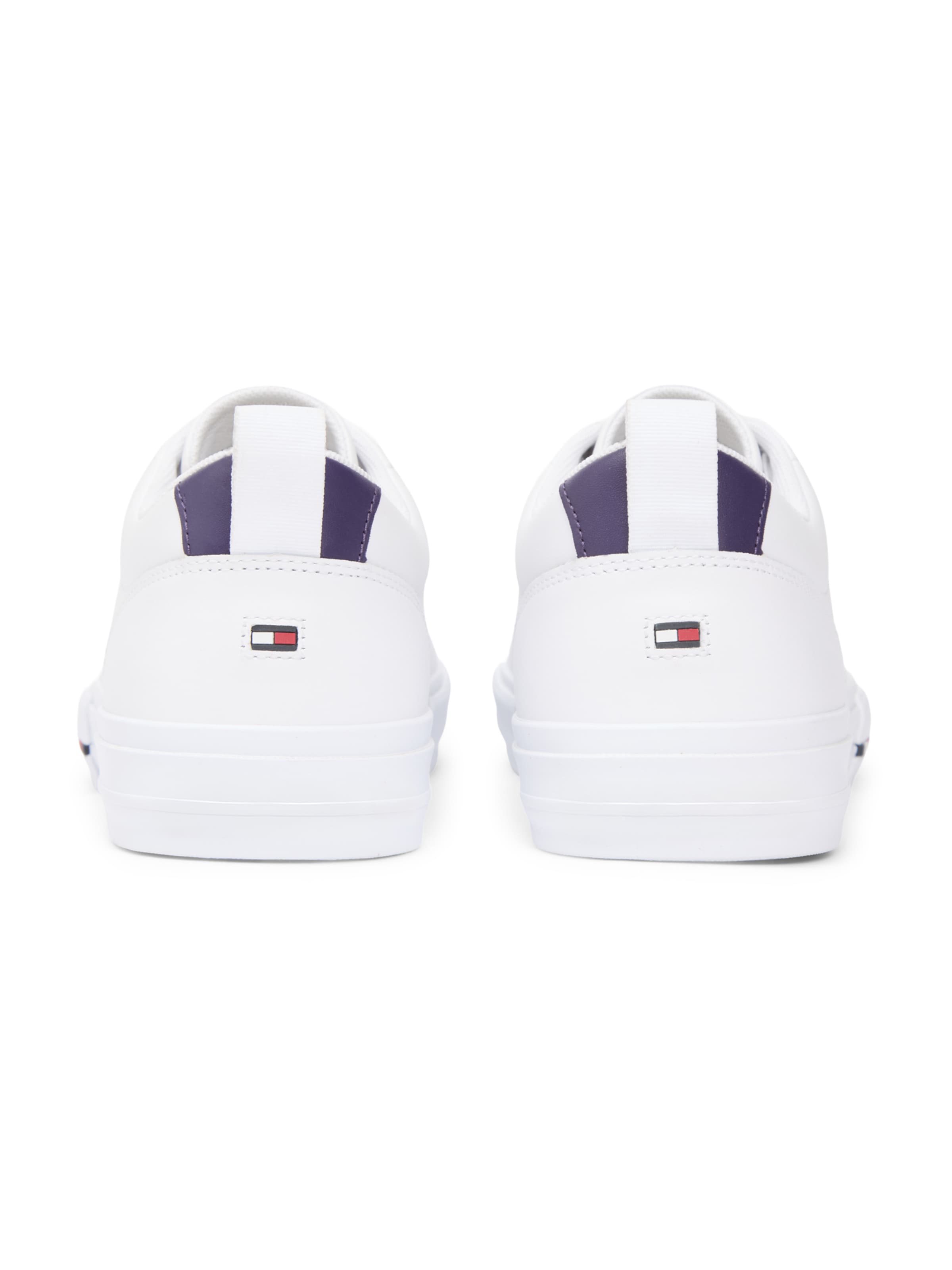 TOMMY HILFIGERNiske tenisice 'HARLEM STREET' - bijela boja