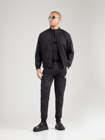Karl Lagerfeld Tapered Housut värissä musta