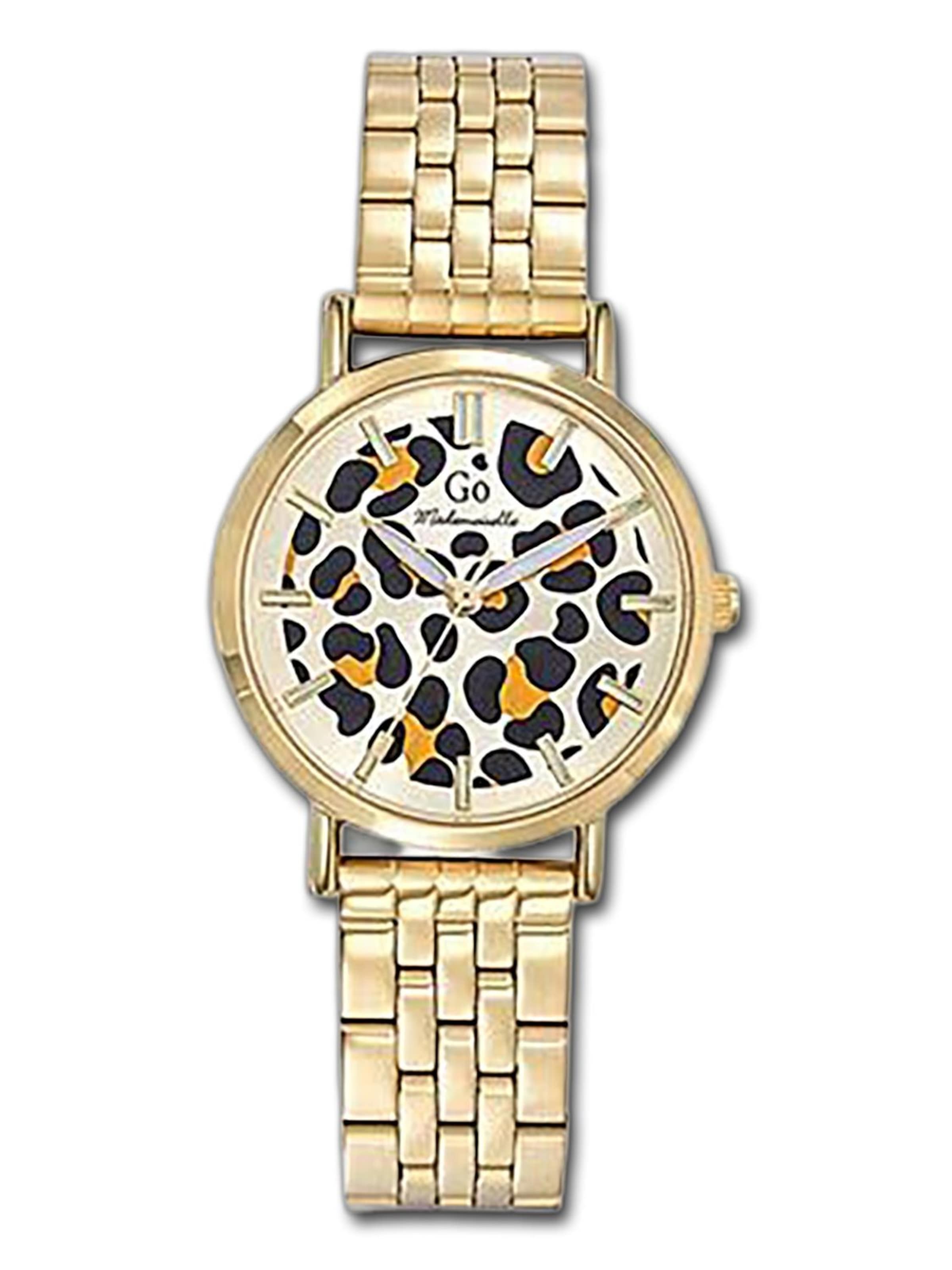 Montre à affichage analogique GO GirlOnly en or : devant