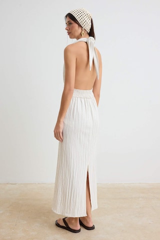 Trendyol - Vestido de verão em branco