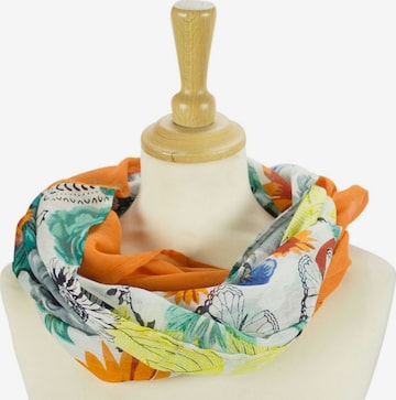 Sunsa Schlauchschal 'Sunsa' in Orange: Vorderseite