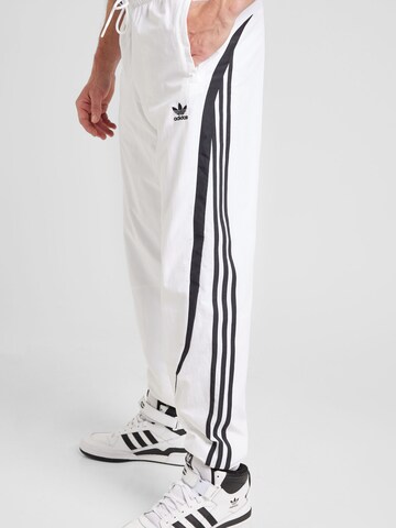 ADIDAS ORIGINALS Loose fit Trousers in White