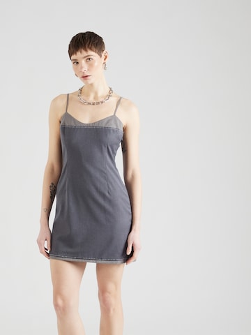 REMAIN Dress in Grey: front