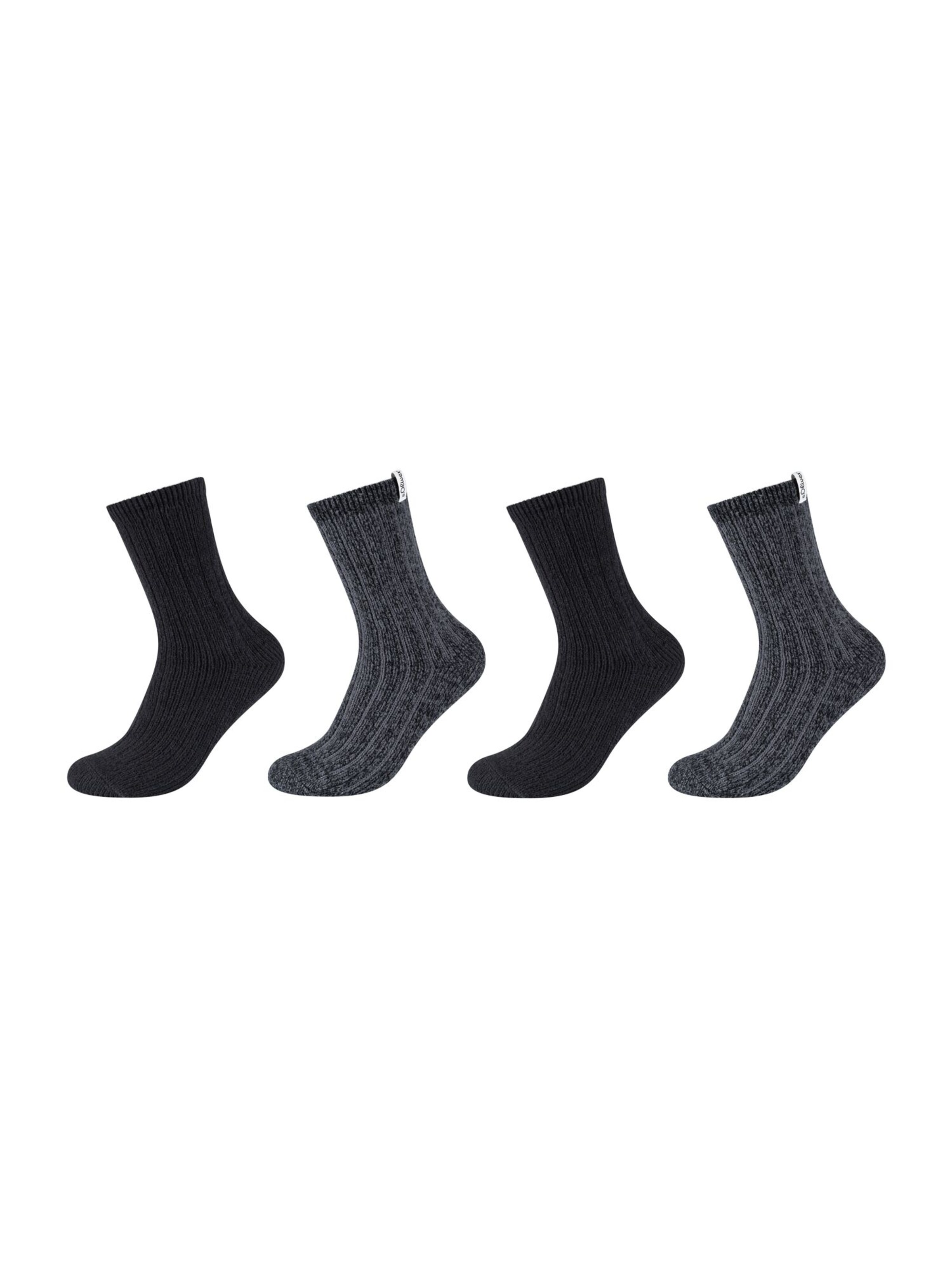 s.Oliver Socken in Schwarz: Vorderseite