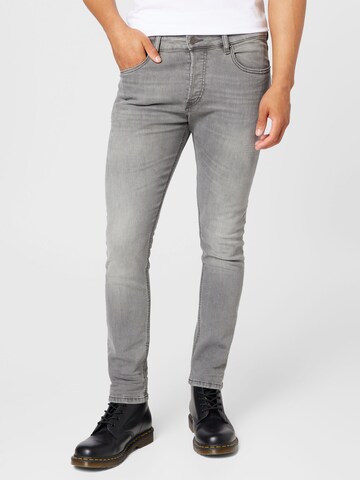 DIESEL Slimfit Jeans 'LUSTER' in Grau: Vorderseite