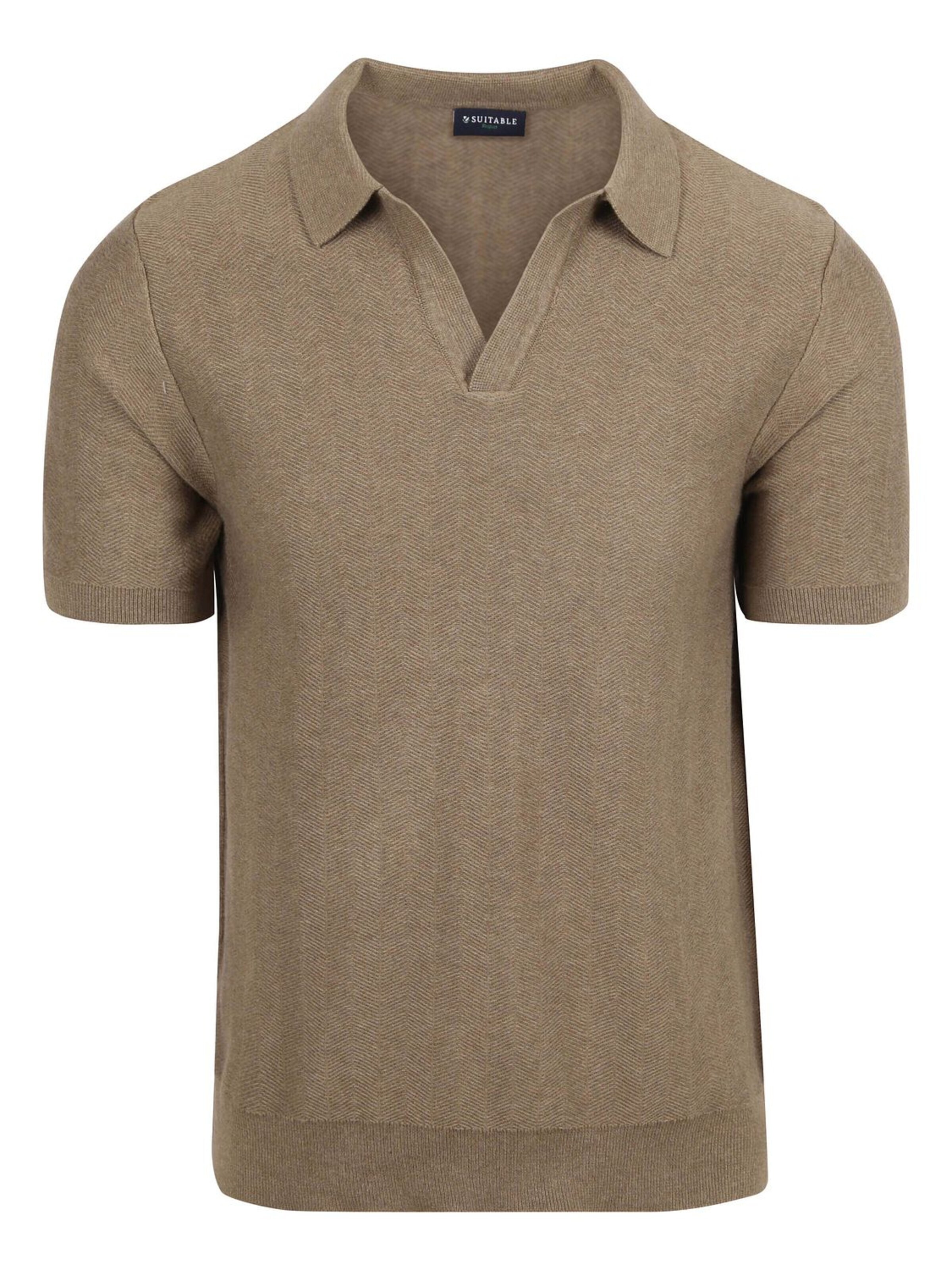 Suitable Shirt in Grijs: voorkant
