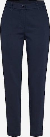 TONI Slim fit Pleat-Front Pants 'Luisa' in Blue: front